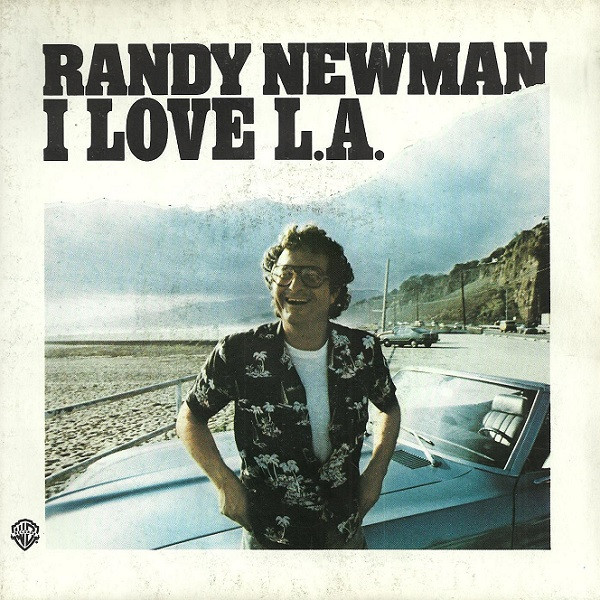 The cover of Randy Newman's "I Love L.A." single.