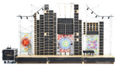 Andrew Coscia's 1:4 scale Wall of Sound replica.