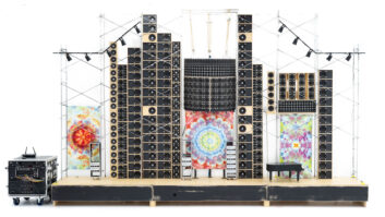 Andrew Coscia's 1:4 scale Wall of Sound replica.