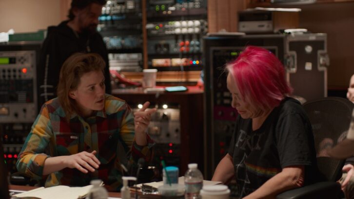 Brandi Carlile with Tanya Tucker, from The Return of Tanya Tucker documentary.