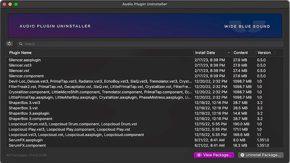 Audio Plugin Uninstaller 1.1 