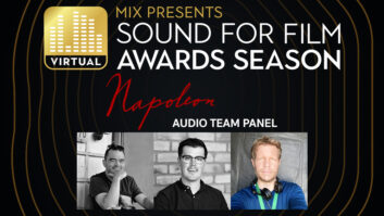 ‘Mix Presents Sound for Film: Awards Season’ Adds ‘Napoleon’ Audio Team