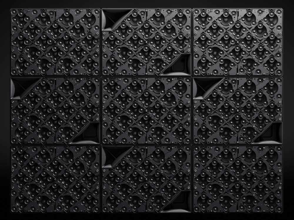 Holoplot X1 matrix arrays provide the stage and surround sound at Sphere. PHOTO: Holoplot.