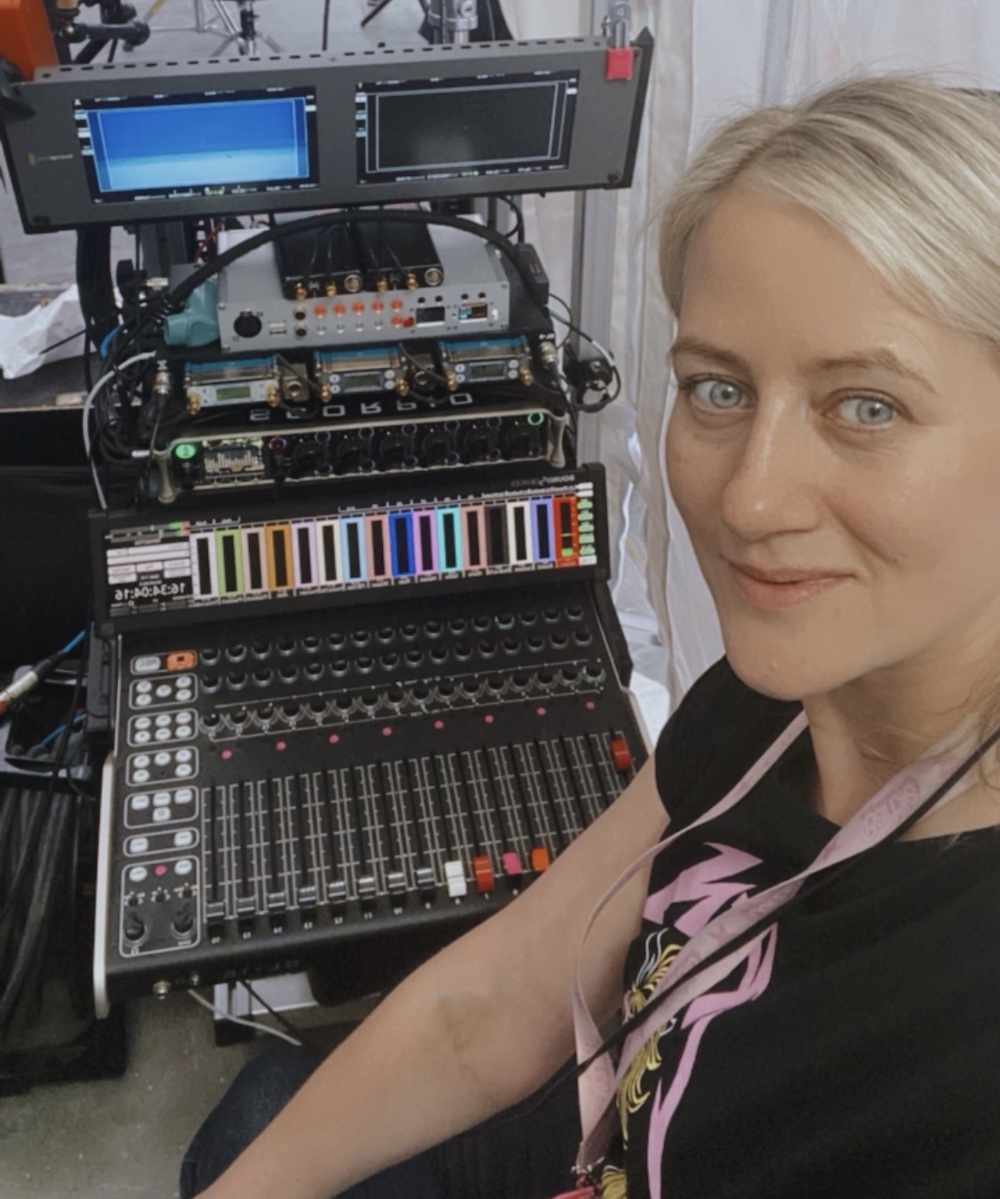 U.K.-based film and TV production sound mixer Nina Rice