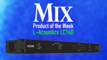 L-Acoustics LC16D — A Mix Product of the Week