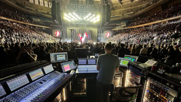 For Jamie Pollock, a Long Island native, mixing the band at New York City’s Madison Square Garden was a homecoming of sorts. Photo: Megan Westfall.