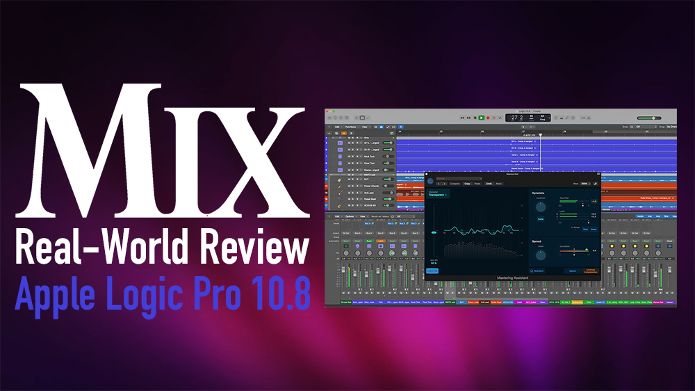 Apple Logic Pro 10.8—A Mix Real-World Review