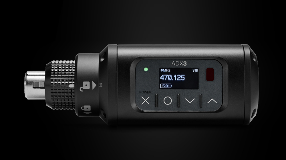 Shure Axient Digital ADX3 Plug-On Transmitter 