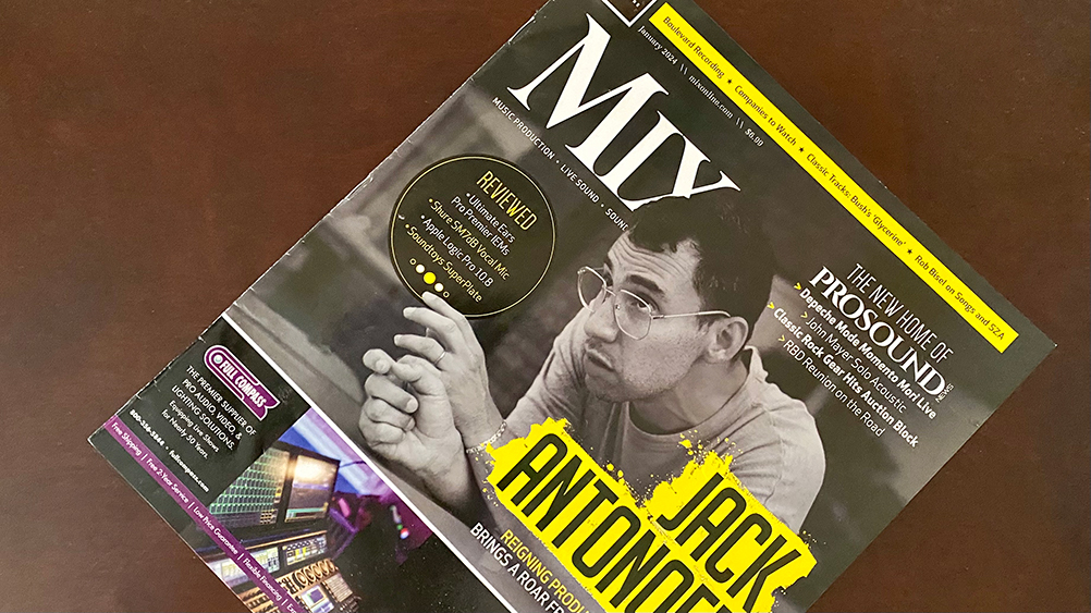 The January 2024 issue of Mix.
