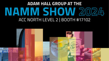 Adam Hall Group Good to Go for NAMM