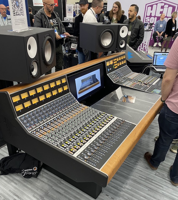The API booth was busy throughout the show, and sold a console right off the floor!