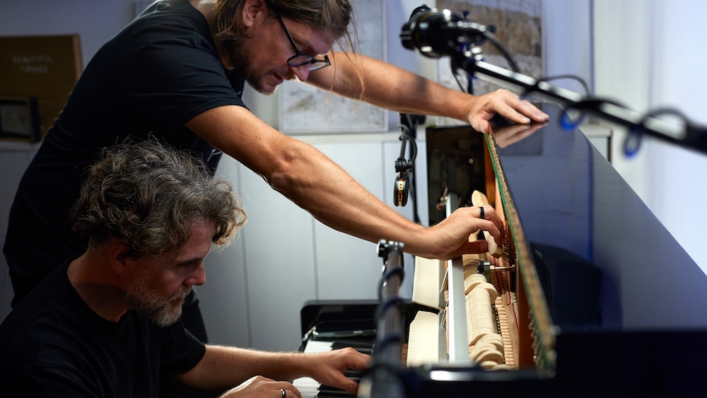 Pianist and composer Andrea Manzoni and composer, producer and film director Giorgio Ferrero captured crazy sounds out of a piano for Self-Portrait.
