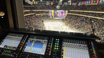 Bridgestone Arena has now added a new DiGiCo Quantum338 to its preexisting SD12-96 console pair.