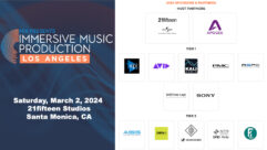 Top Audio Companies Bring Technology and Talent to Mix LA: Immersive Music Production