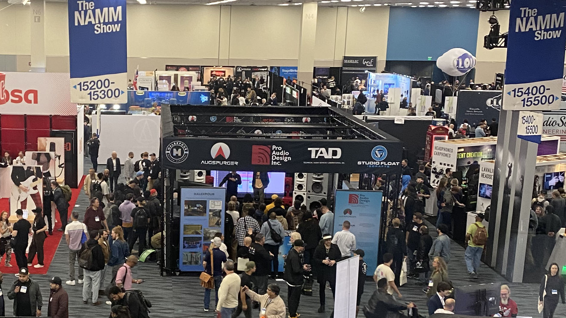 Another busy afternoon at NAMM 2024!