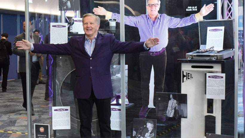 Heil Sound exhibit at NAMM 2018.