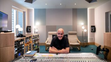 Mixing and mastering engineer Marco Borsatti.