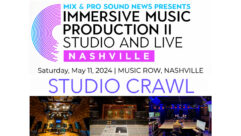 Mix Nashville: Immersive Music Production II studio crawl