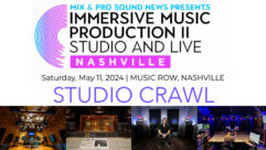 Mix Nashville: Immersive Music Production II studio crawl