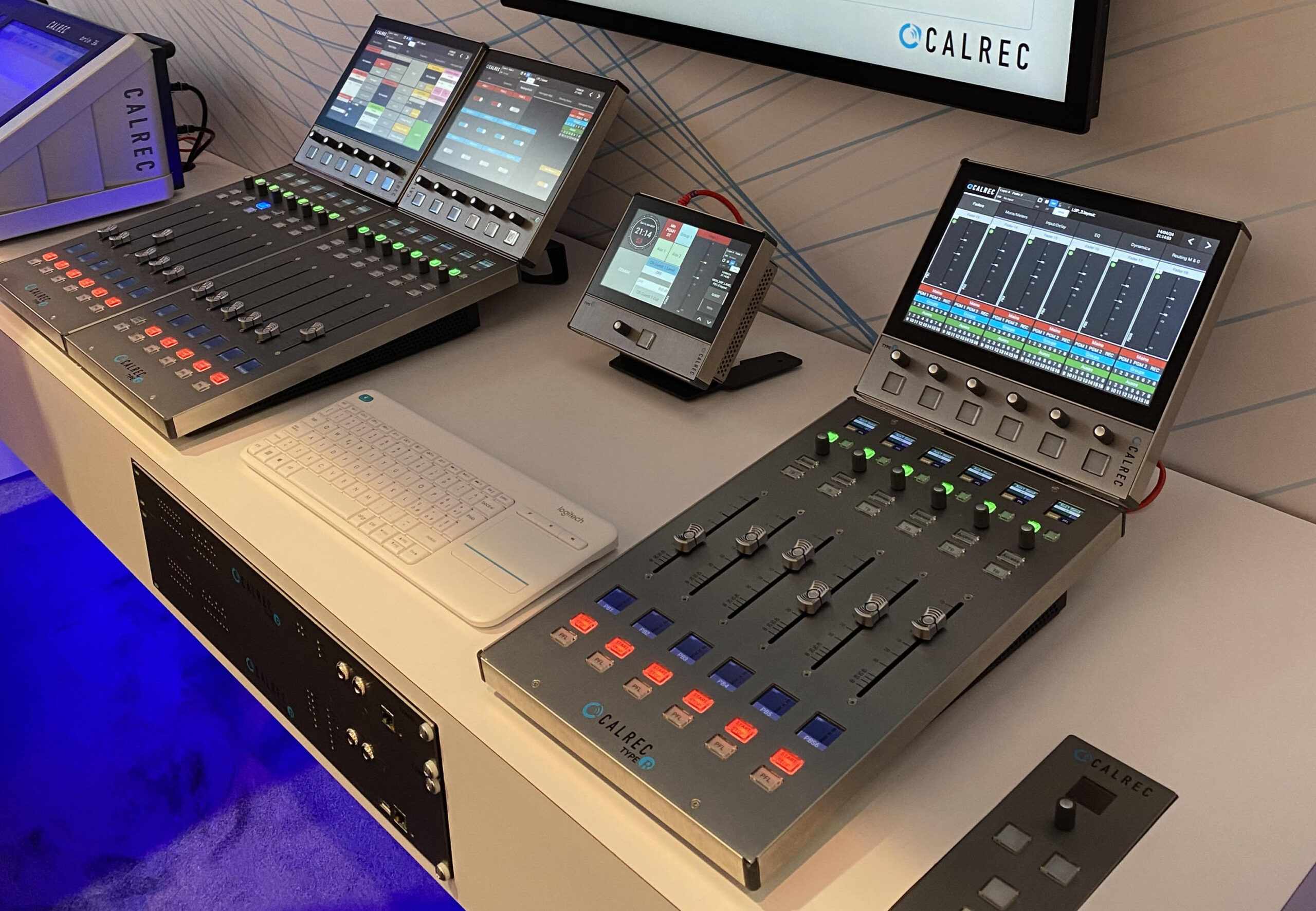 Calrec has its consoles on display for all to discover more about…