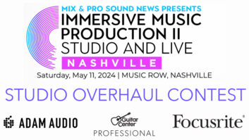 Mix Nashville Studio Overhaul Contest Announced!