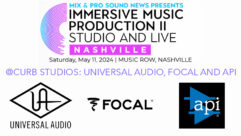 Mix Nashville: Universal Audio, Focal and API to Host at Curb Studios
