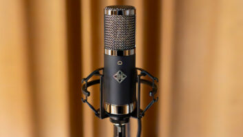 The new TF17 large-diaphragm FET mic is the latest addition to Telefunken’s Alchemy Series.