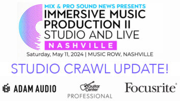 Mix Nashville Studio Crawl Update!