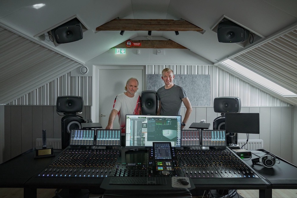 Bernard Löhr (left) and Avid audio partner msonic’s Marcus Bergqvist