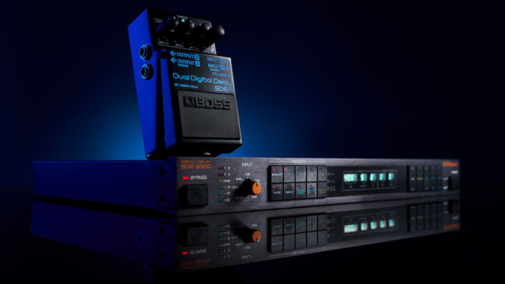 Boss Crams Roland SDE-3000 Delay Into a Stompbox - Mixonline