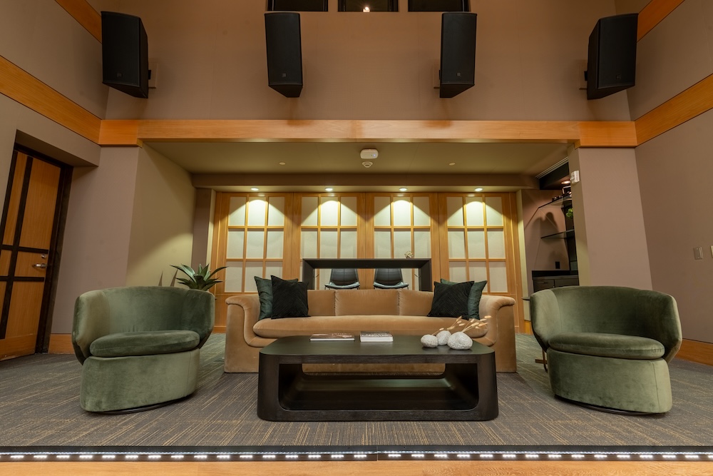 The rear of the recently revamped Anthony Quinn Theater. Photo: Eric Dye and Mark Fulinara