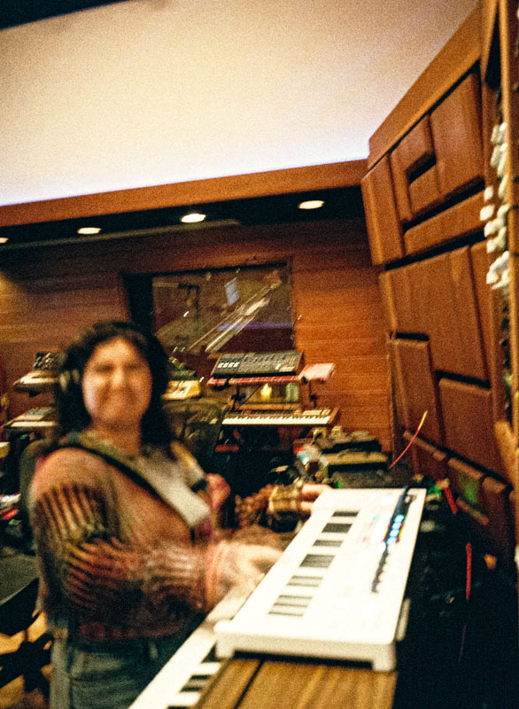 Remi Wolf at play and at work in Conway Studios, Los Angeles, 2023. 