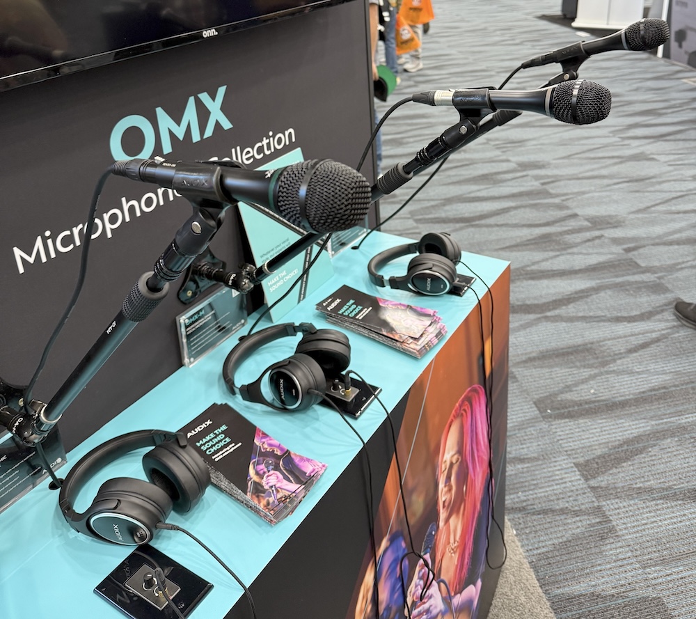 Audix is introducing its new OMX series of dynamic vocal mics, intended to accommodate a variety of singing styles and techniques. The debut models include the OMX-E, OMX-M and OMX-T.