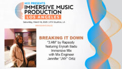 Mix LA Adds Session on Rapsody’s Grammy-Winning “3:AM” Immersive Mix