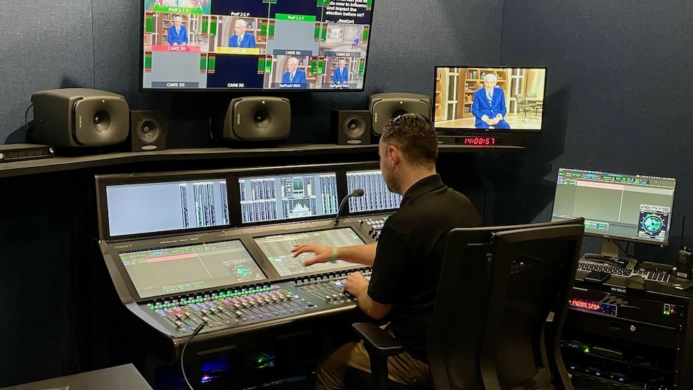 Broadcast ministry Turning Point has updated its facilities near San Diego with the delivery of three new SSL mixing consoles