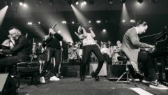 The all-star Afro-Cuban jam session was a highlight of the second Montreux Jazz Festival Miami earlier this month. Photo: Valerie Chaparro.