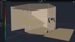 A rendering of the King Center in JBL Venue Synthesis.