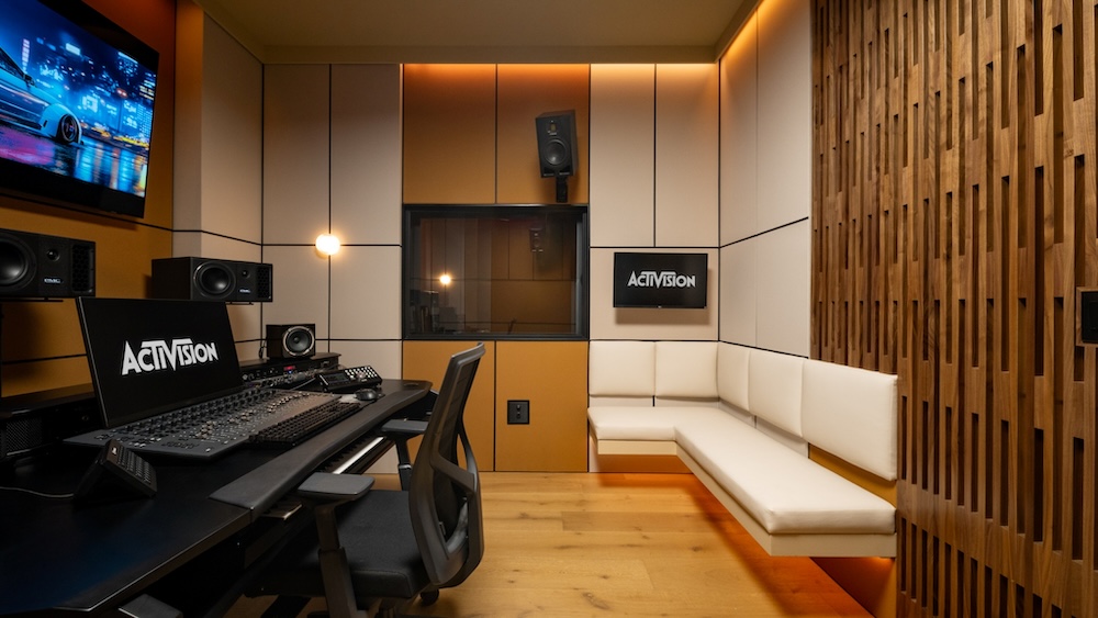 Sunset Audio Solutions recently completed an acoustic and visual transformation of Activision's audio production studios.