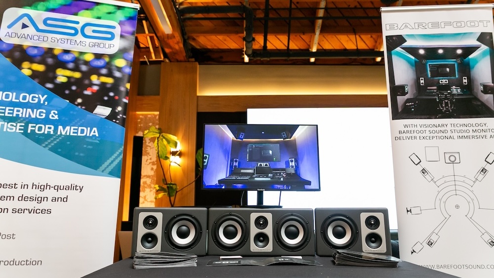 Barefoot Sound showcased its new Footprint03c center-channel monitors, solidifying the company’s recent moves in immersive playback, while Advanced Systems Group, which has been very active in L.A. the past two years, spotlighted its offerings in everything from sales and consulting to design-build and integration. Photo: Dajuana Jones.