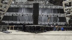 Livewire used its new dBTechnologies VIO line array system for the recent inauguration of North Dakota governor Kelly Armstrong, seen here.