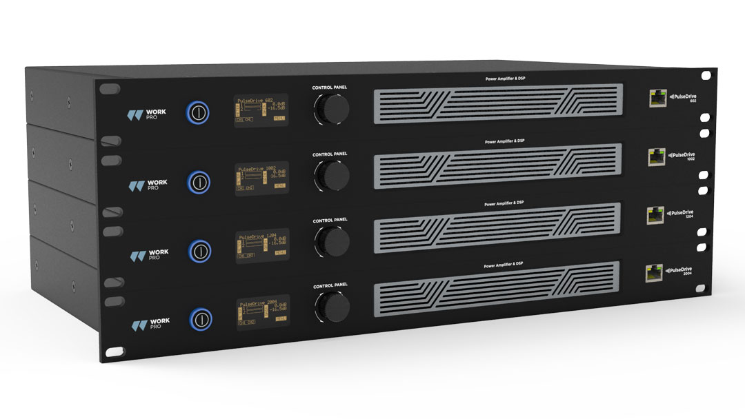 Work Pro PulseDrive Series DSP Amplifiers