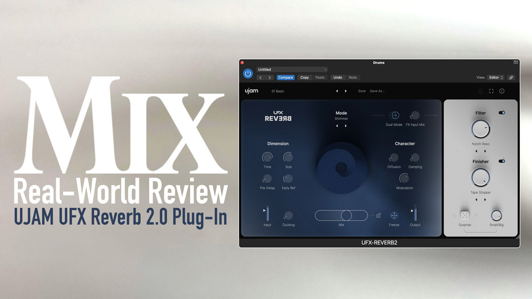 UJAM UFX Reverb 2.0 — A Mix Real-World Review