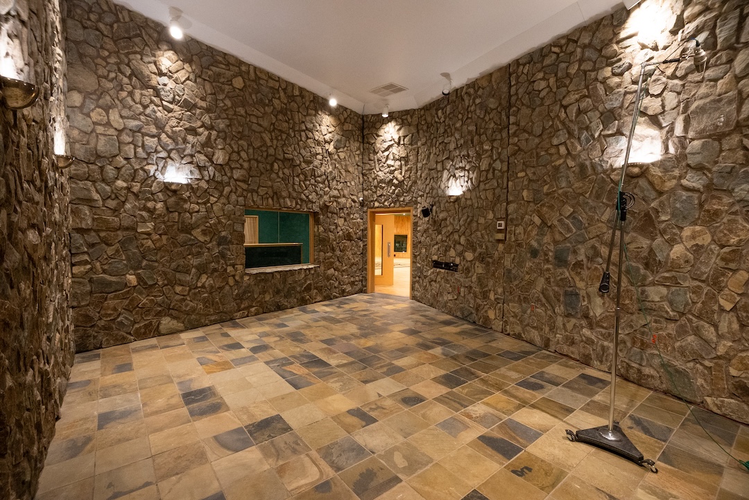 Iso Booth 1, The Stone Room is often used as a reverb chamber. Photo: Brennon Williamson