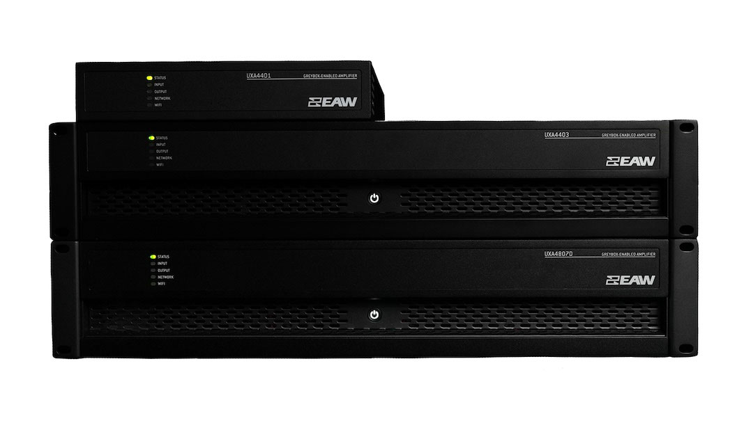 EAW's UXA4807D Installation Amplifier.