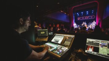 The iconic El Molino club in Barcelona, Spain now features a Solid State Logic Live L100 Plus mixing console at front-of-house.