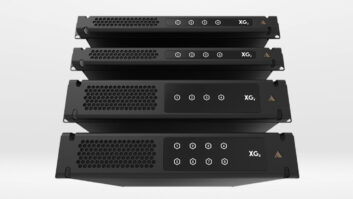 Adamson's new XG Integration Amplifiers.