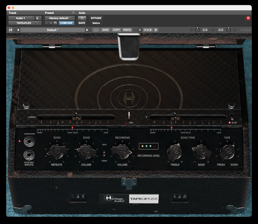 The TAPEoPLEX.