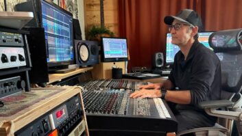 Grammy Award-winning score mixer and orchestral producer Gabriel Kitinski has installed a new audio interface at Trifecta Audio