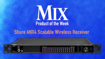 Shure ANX4 Scalable Wireless Receiver