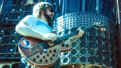 Phil Lesh cuts loose in front of the Wall of Sound. PHOTO: Ed Perlstein/Redferns/Getty Images